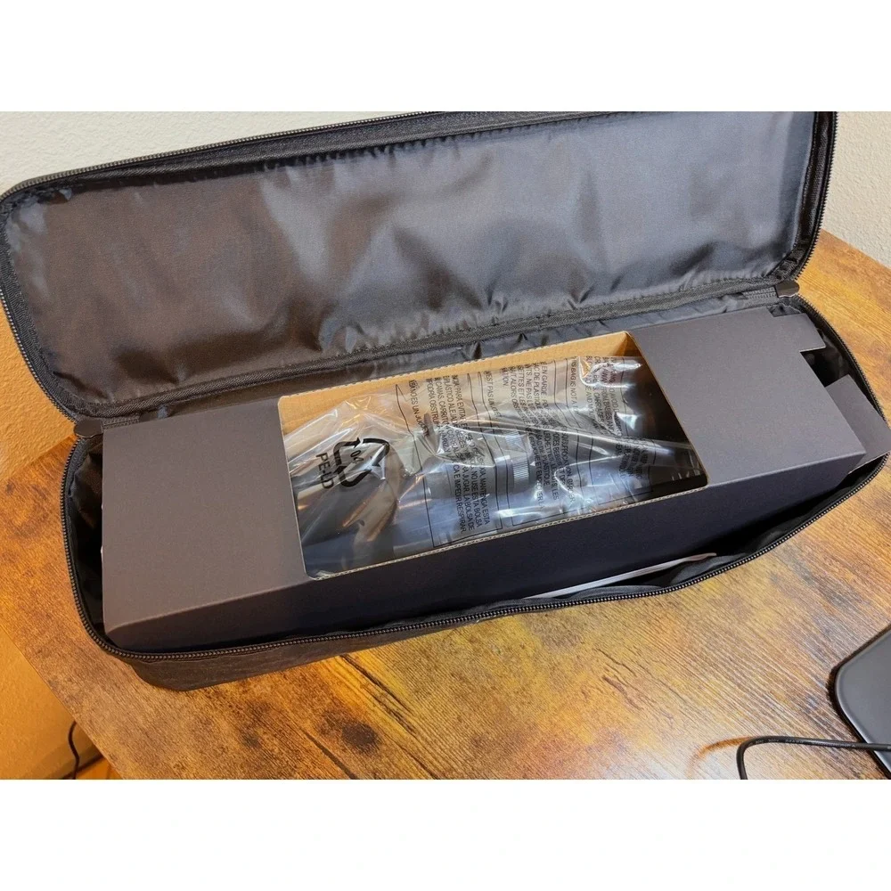 Anh x Sultra 1.50‎ Inch Professional Curling Iron Black with Travel Case NEW